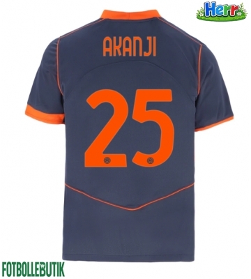 Inter Milan Manuel Akanji #25 Tredje Tröja 2025-26 Kortärmad